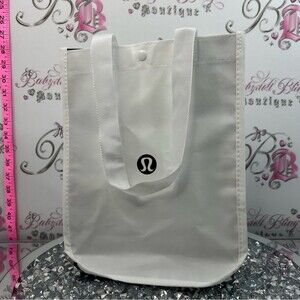 lululemon athletica White Nylon Everyday Tote with Logo